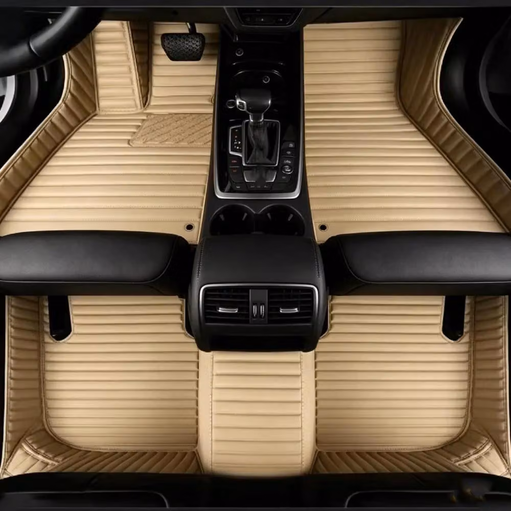Tappetini per auto, impermeabili, con design antiscivolo, disponibili in vari colori