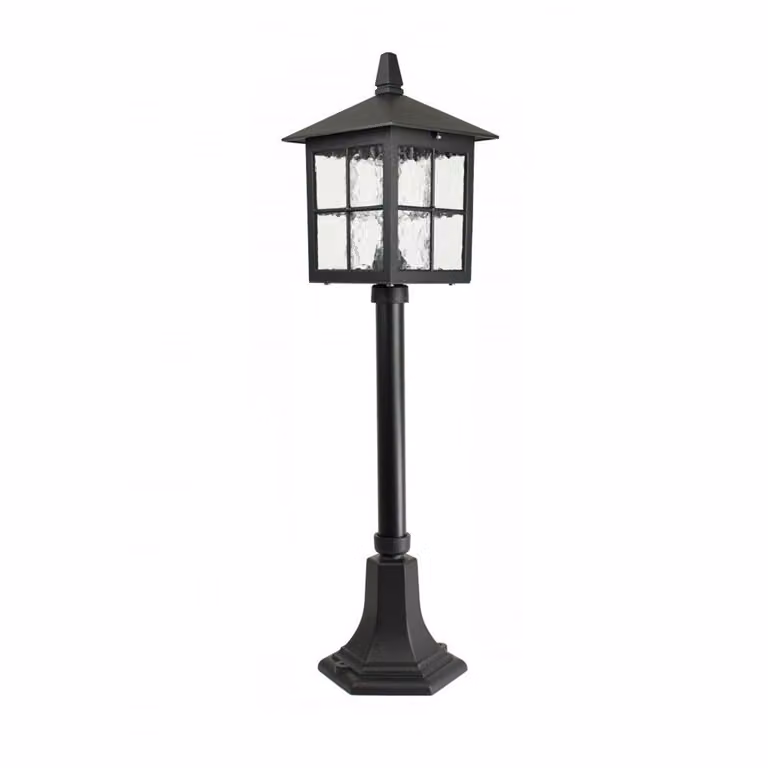 Lampada classica da terra per esterni 76 cm 1xE27 nero IP43 SU-MA Venezia K 5002/3/KW
