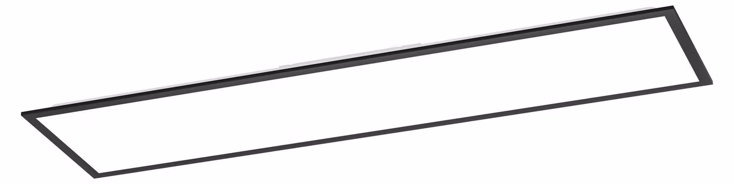 EGLO Moradillo, 1 lampadina, LED, 4300 lm, IP20, Nero, Bianco