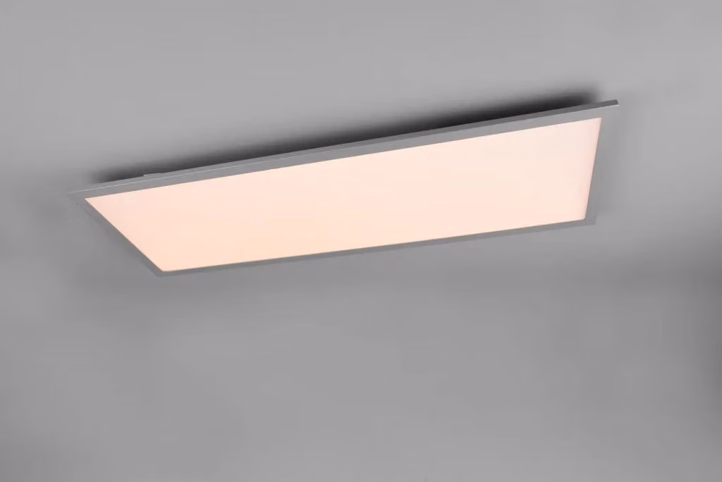 Plafoniera a soffitto LED GAMMA Trio Leuchten argento, L: 80 cm – 2