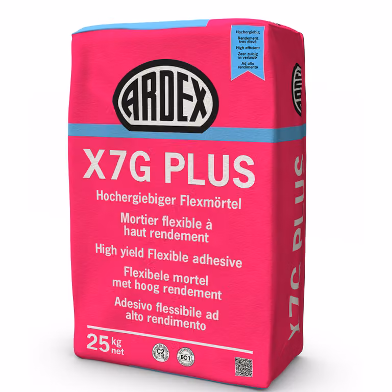 ARDEX X 7 G Plus Flexmörtel Fliesenkleber 25 kg Sack