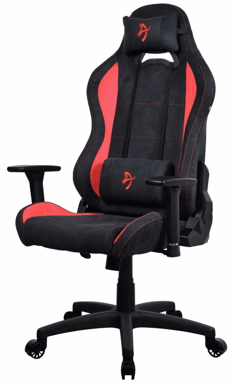 AROZZI TORRETTA-SPSF-RED Arozzi Gaming Stuhl Toretta Black/Red SuperSoft