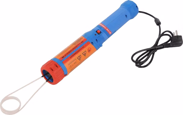 Riscaldatore a induzione, potenza 1100W, funzionamento sicuro senza fiamma, blu, spina UE