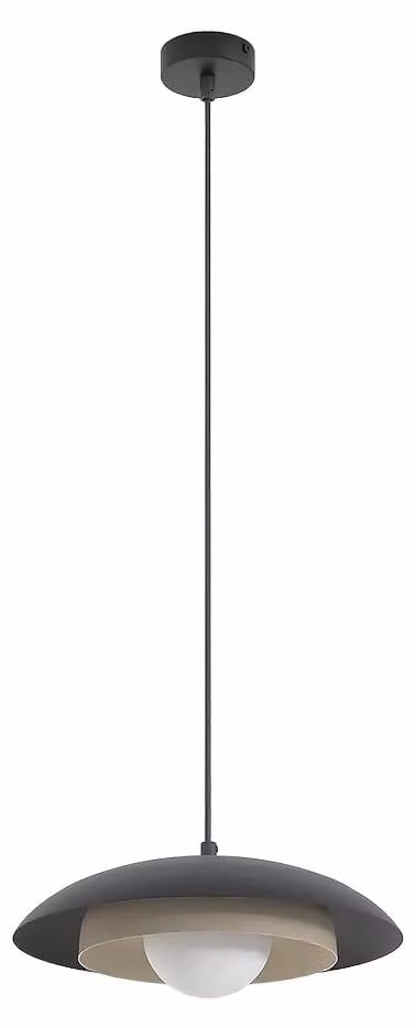 Lampada a sospensione SKIN nero-beige 1xG9x15W in metallo, dimensioni: 120x30x30 cm, IP20, Emibig