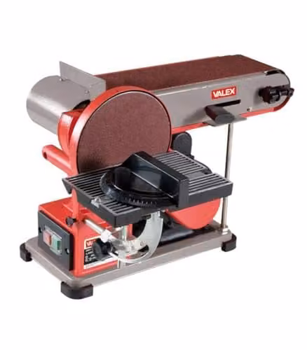 Valex Levigatrice a nastro e disco 350W Multicolore Disco 150mm Nastro 100x910mm