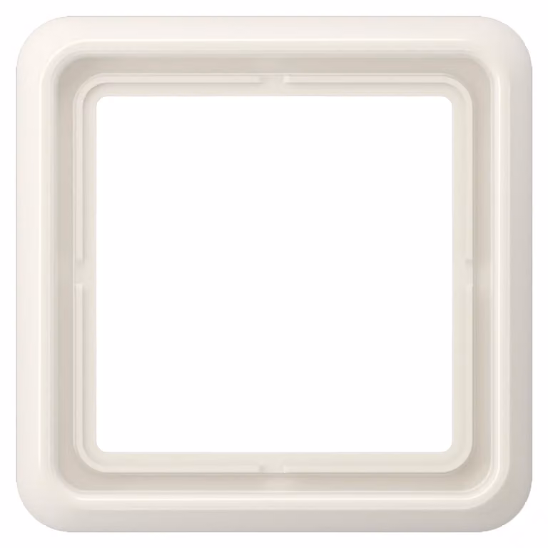 Cornice Jung 1-gang ws orizzontale/verticale CD 581 W