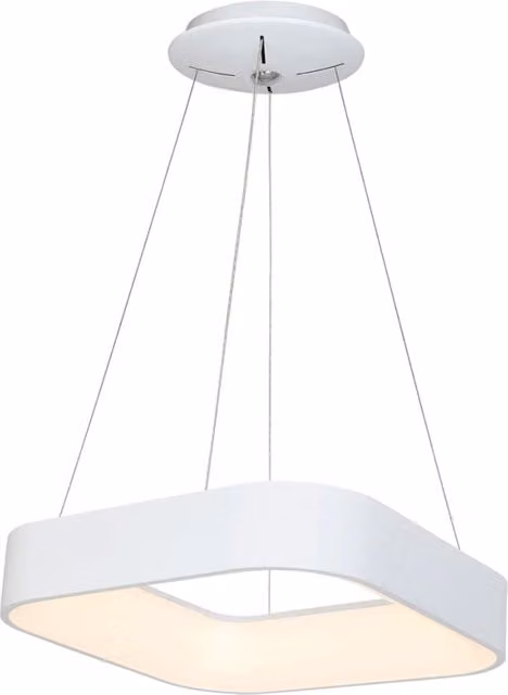 Lampada a sospensione LED Milagro Astro bianca con altezza regolabile