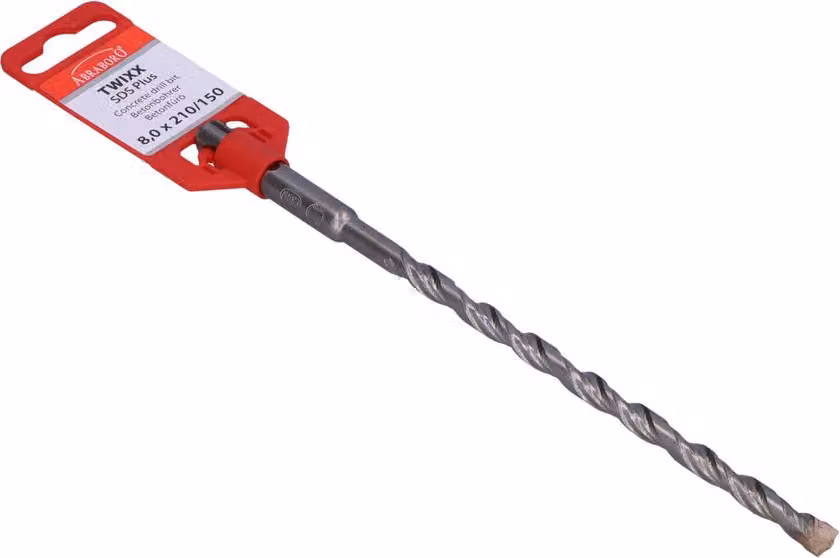 ABRABORO Punta per calcestruzzo SDS-Plus 8/210/150