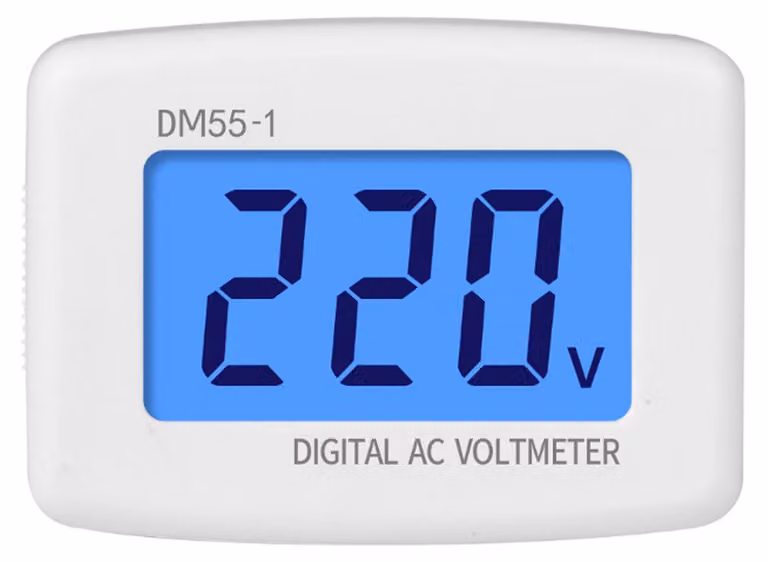 DM55-1 – Misuratori digitali di tensione alternata, alta precisione, per elettrodomestici, 50 Hz