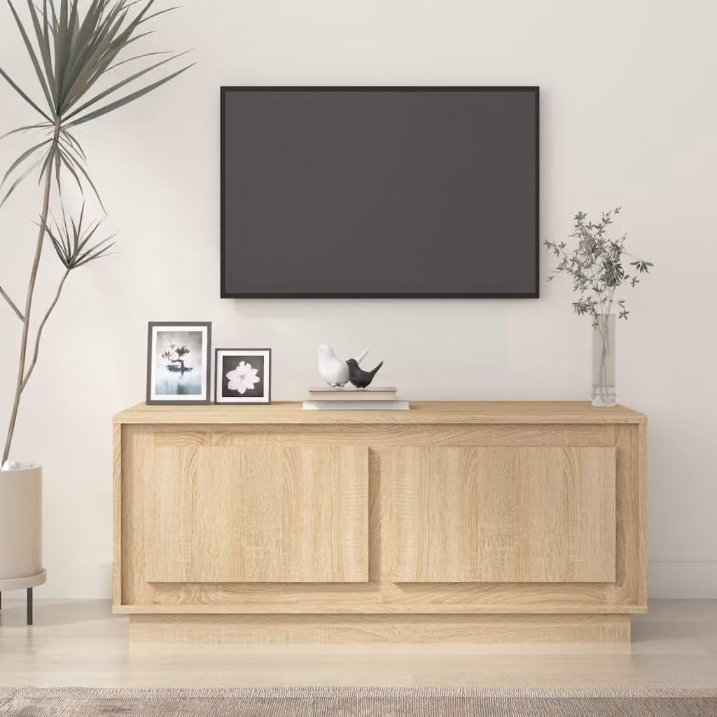 Maison Exclusive - Tavolino Sonoma in rovere 102x50x44 cm Materiale ligneo