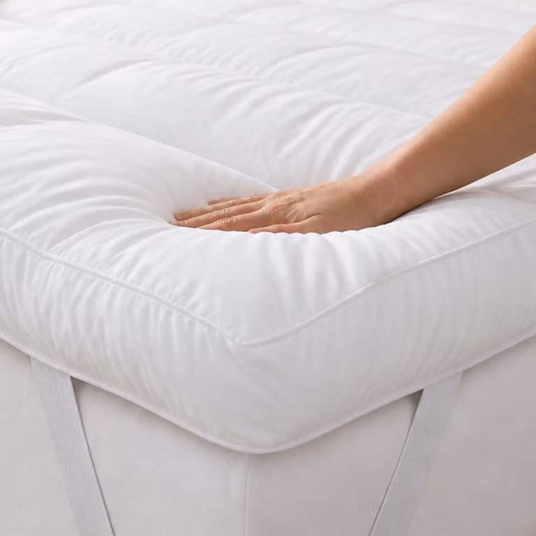CASABEL Coprimaterasso extra spesso in microfibra, 2 piazze, 140x190cm