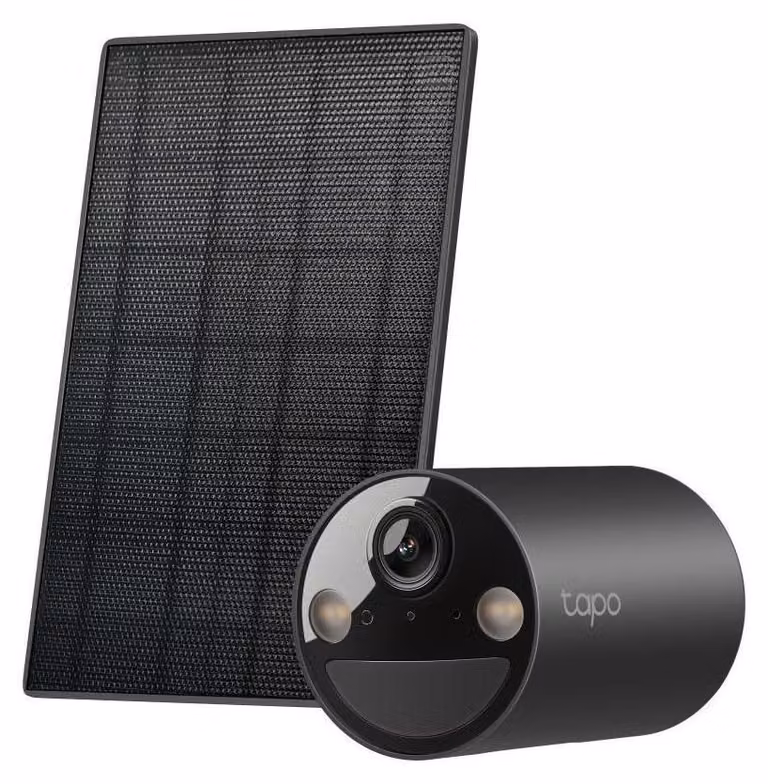 Kit di telecamere di sicurezza solari con visione notturna 2K e riconoscimento intelligente