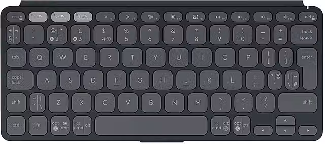 Tastiera Bluetooth Logitech Keys-To-Go 2 Grigio con Meccanismo Scissor