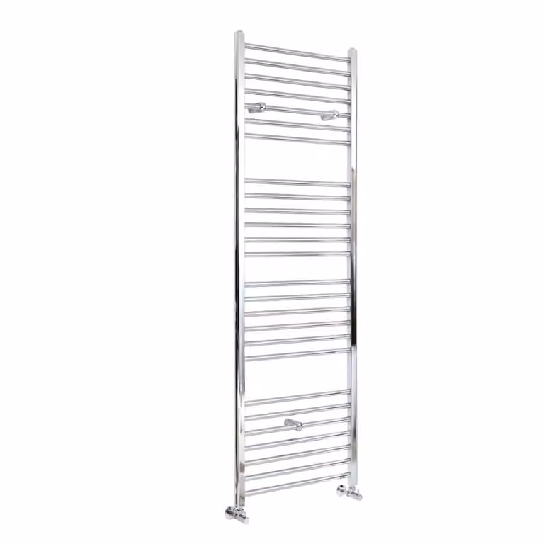 Scaldasalviette di Design Cromato - Termoarredo Bagno Piatto - 1800 x 600mm - 560W - Kent