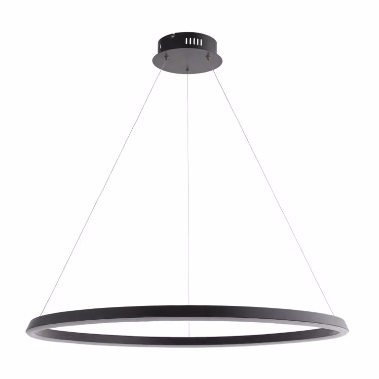 Lampada a sospensione Staten | 1 luce | 43,5 W LED 5082 lumen | 3000 Kelvin | Alluminio/acrilico