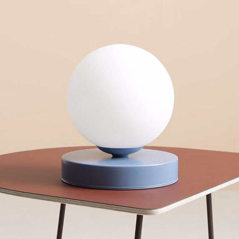 Lampada da tavolo Joel ALDEX, Blu, Soggiorno / Sala da pranzo, Metallo, Lampada da tavolo