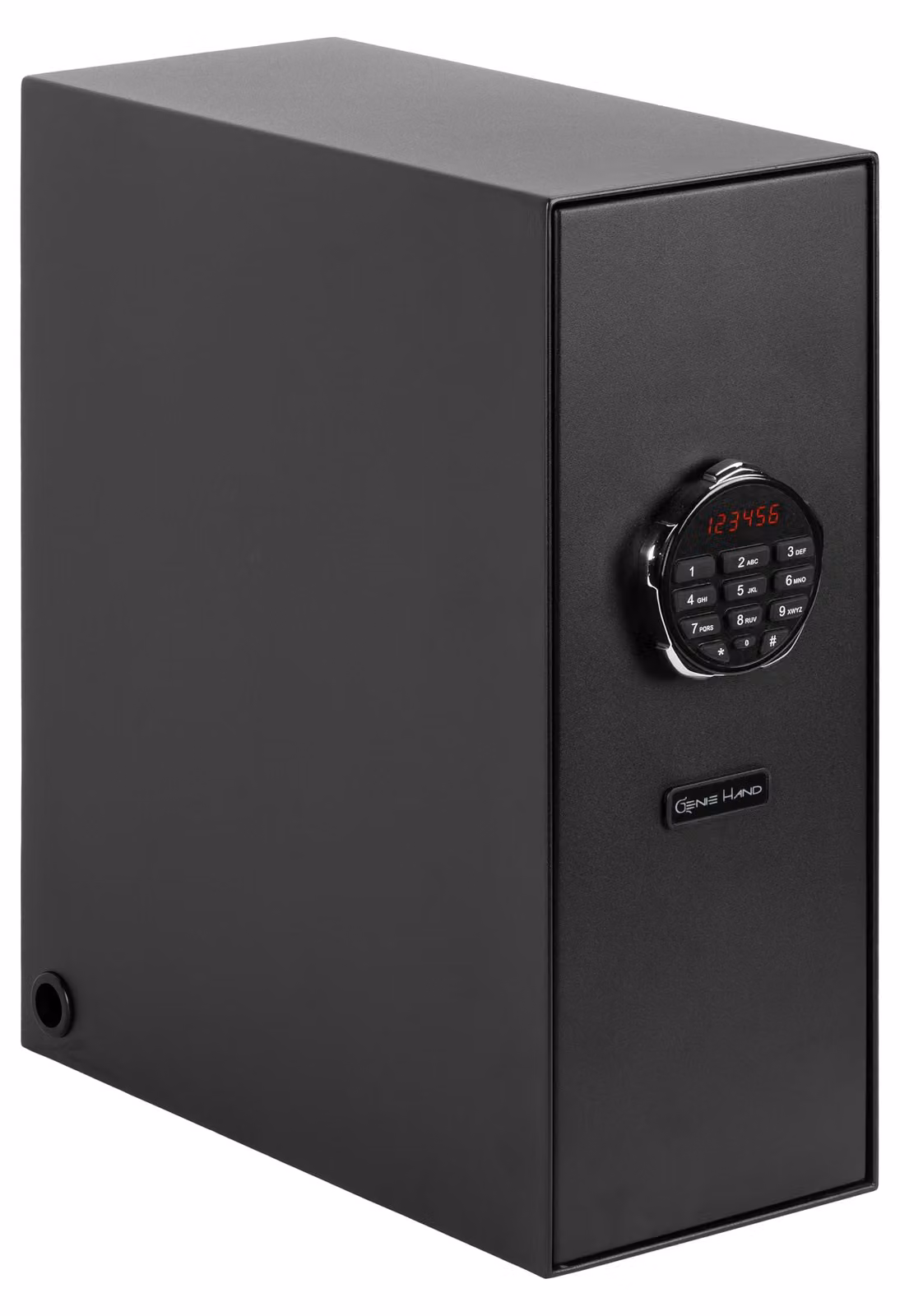 Cassaforte elettronica, design verticale - Capacità: 38 litri - Acciaio al carbonio - Colore: nero