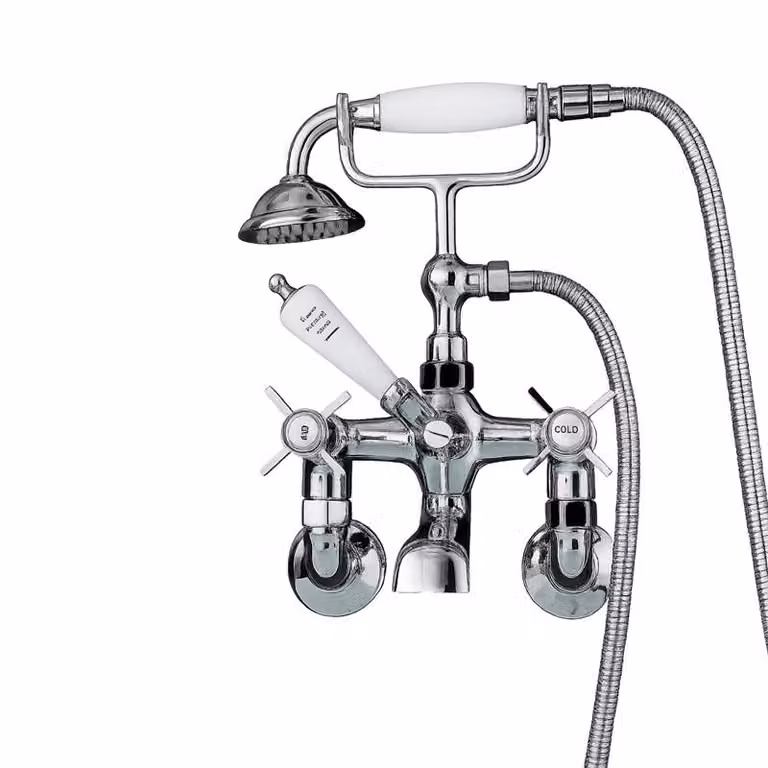 wALFORD miscelatore retro vasca argento cromo a parete Lauferi