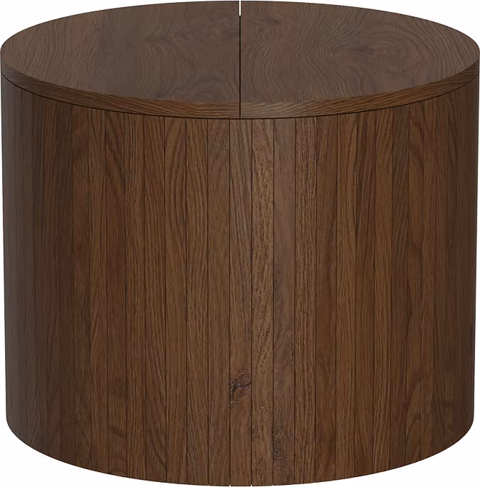 Tavolino Vicco Tavilo Noce 48 x 48 cm, Model 55191