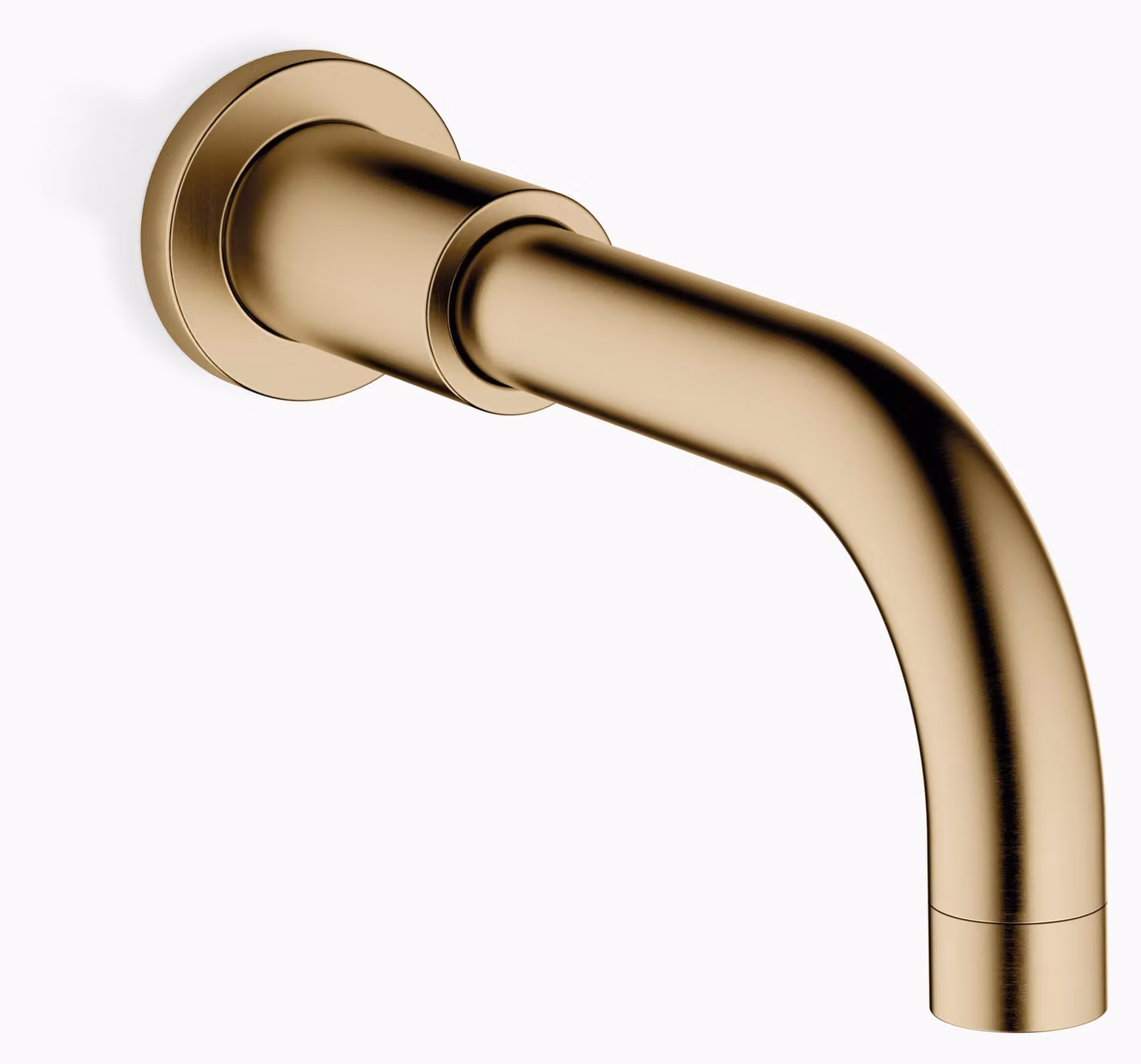 Dornbracht TARA Bec déverseur pour baignoire, montage mural, saillie 200mm, 13801892-39, 13801892-39