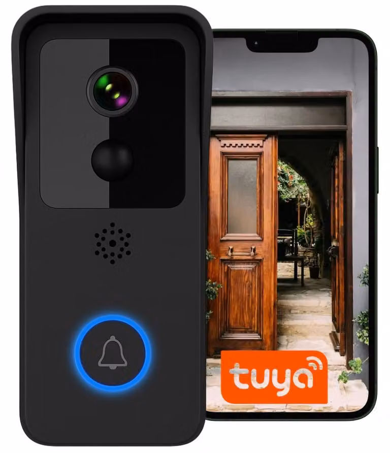 Videocitofono wireless T32-BB, colore nero