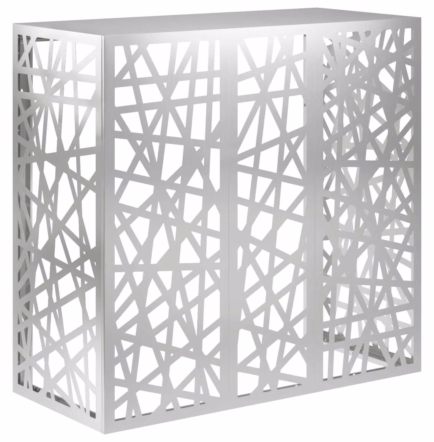 Copertura per climatizzatore Silver 110 x 50 x 105 cm Acciaio zincato
