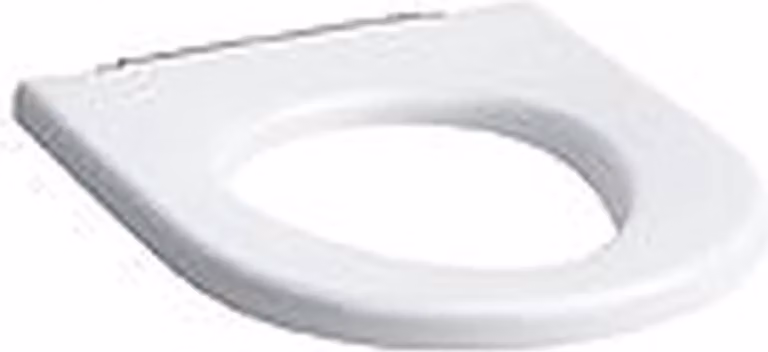Laufen Pro Sedile WC senza coperchio senza barriere architettoniche, cerniere in acciaio inossidabile, bianco, 1 pezzo.