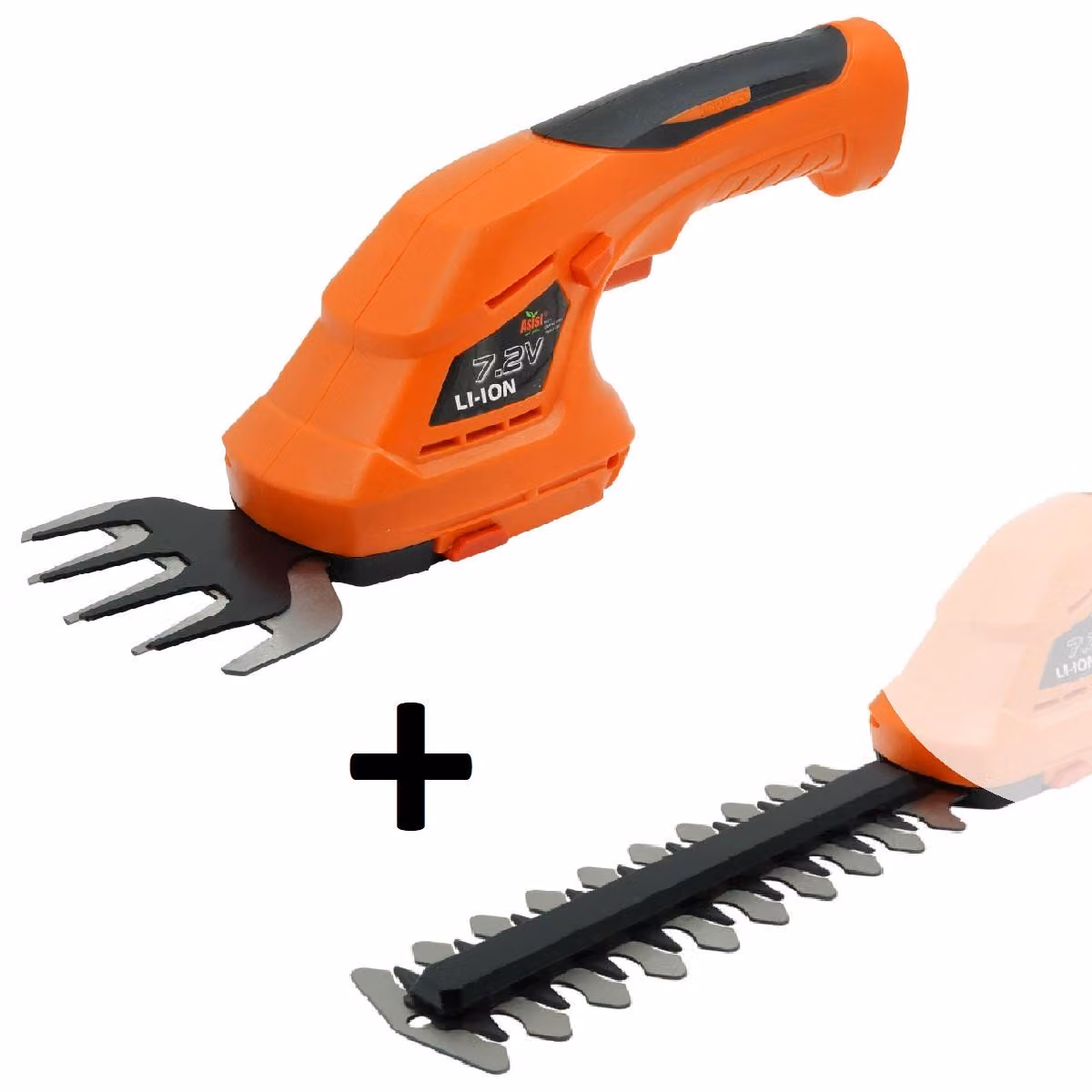 AE3N72 Forbici a batteria 2 in 1 7,2 V, 1,5 Ah