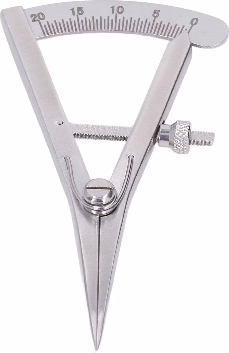 Calibro a pennarello, regolabile in acciaio inox, strumento per la lavorazione del legno fai da te in pelle