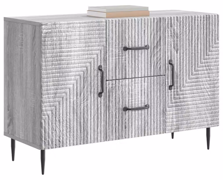 Credenza Grigio Sonoma 89 x 34,5 x 60 cm Legno ingegnerizzato