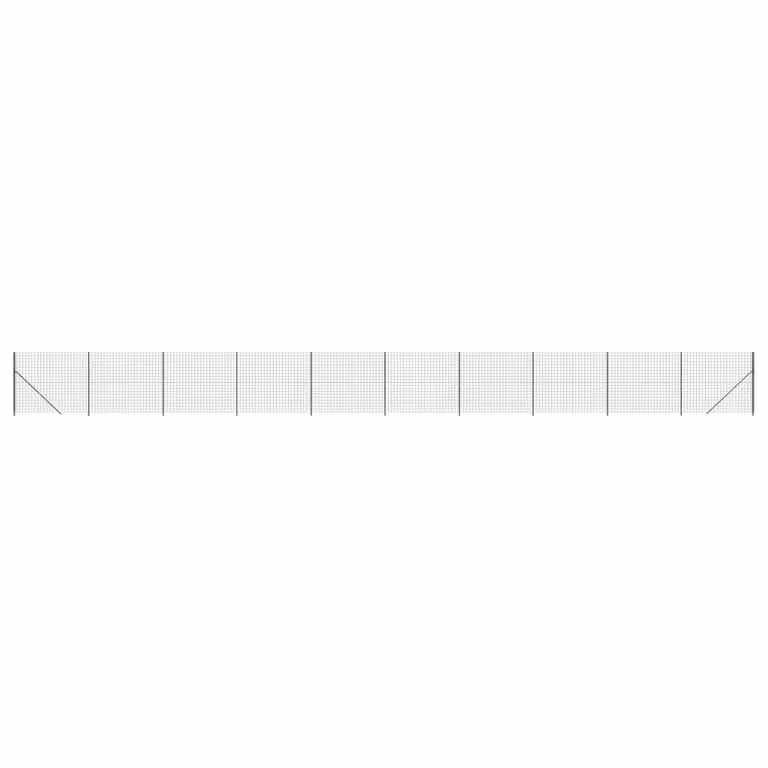 Recinzione Metallica con Flangia Antracite 2,2x25 m