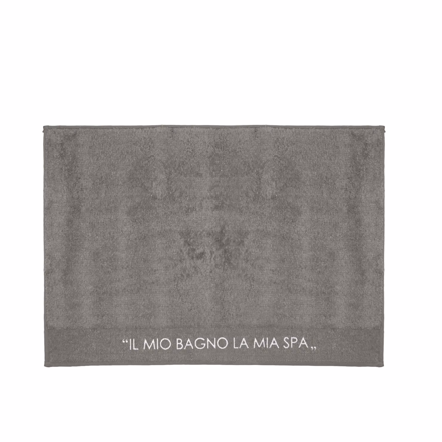 Tappeto da bagno antiscivolo KASANOVA Quotes colore antracite L 60 cm x P 85 cm – 2
