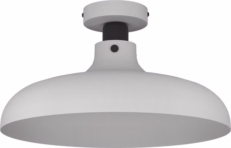 Eglo 43842 MATLOCK E27 plafoniera Ø380mm Grigio Nero