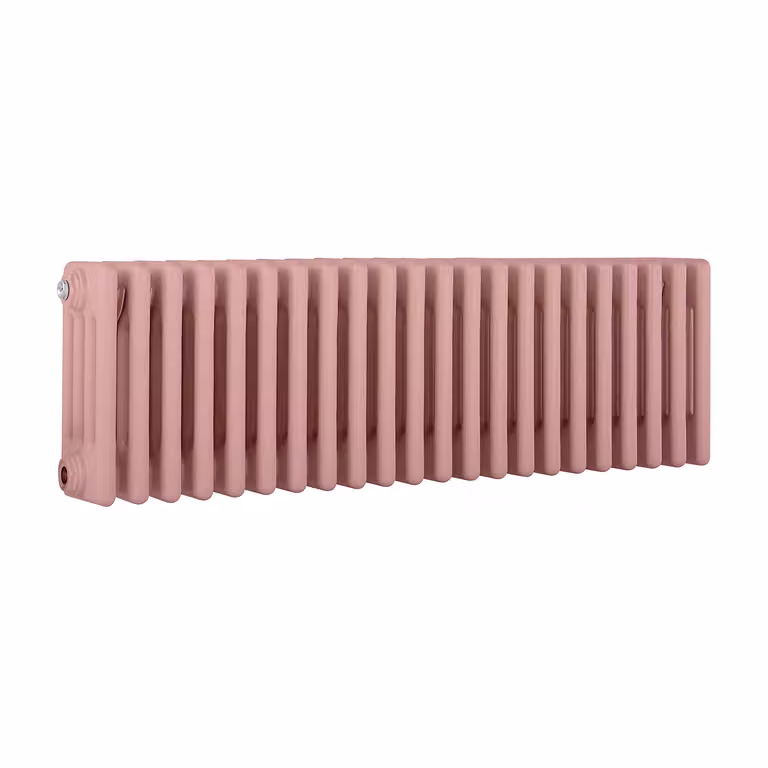 Radiatore Orizzontale a Colonne (4 Colonne) 300mm x 1010mm - Rosa (Camellia Rosa) - Regent