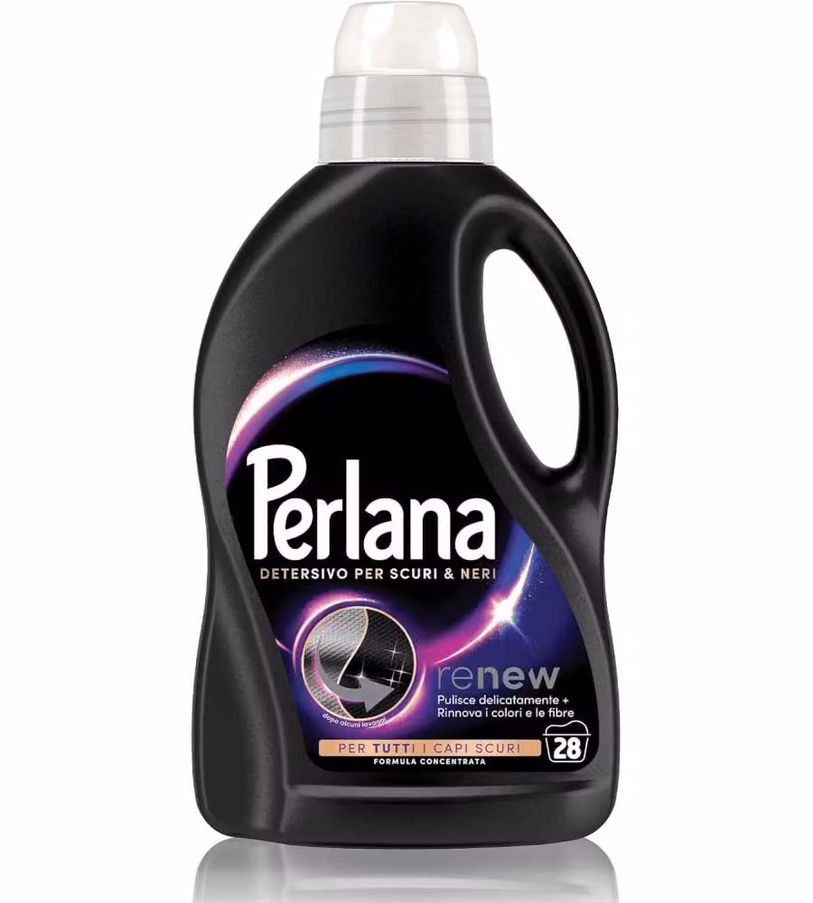Perlana Detersivo Scuri e Neri Liquido 1,4L - 28 Lavaggi Floreale