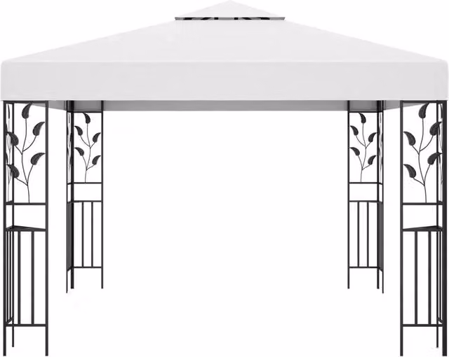 Gazebo 3x3 m Bianco 180 g/m² 312242