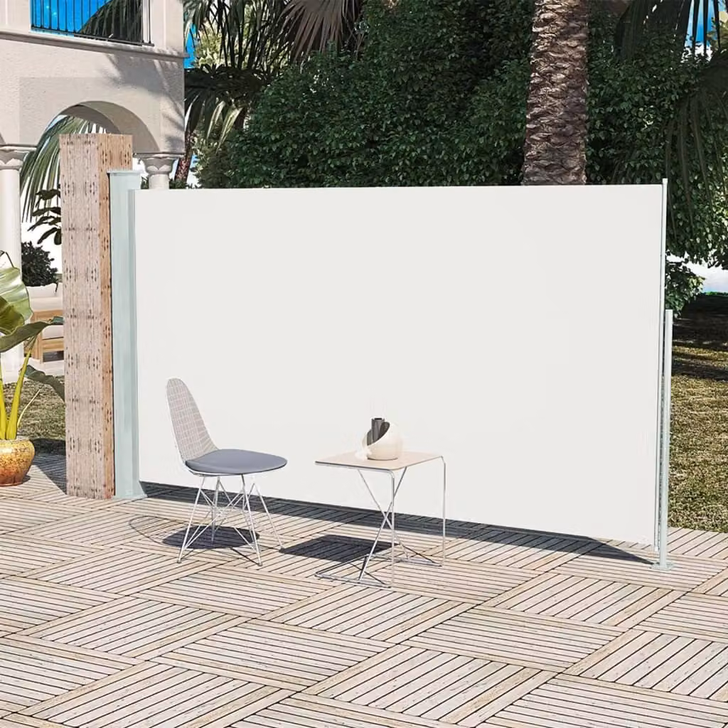 Maison Exclusive - Tenda laterale 160x300 cm bianco crema