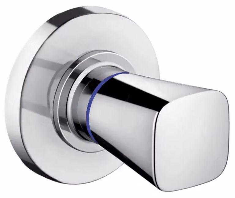 Hansgrohe Logis valvola di intercettazione a scomparsa set di finiture cromo