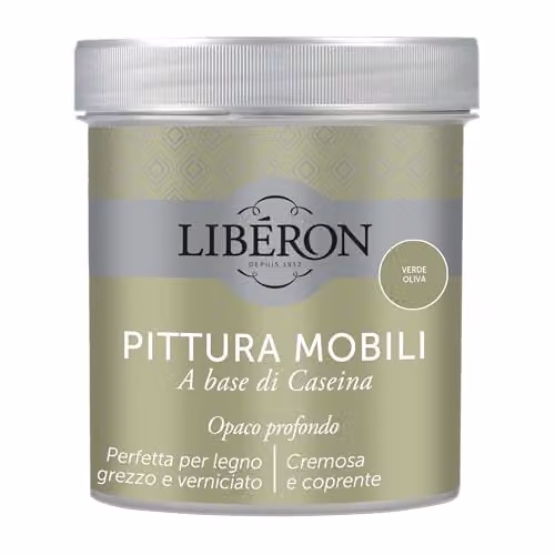 Libéron Pittura Mobili a base di Caseina Verde Oliva 0,5L