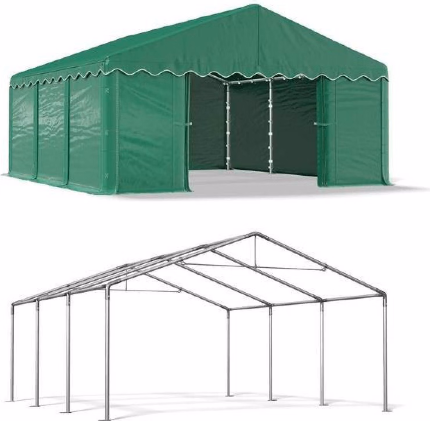 Tenda del magazzino estivo 3x6 verde SUMMER MPE