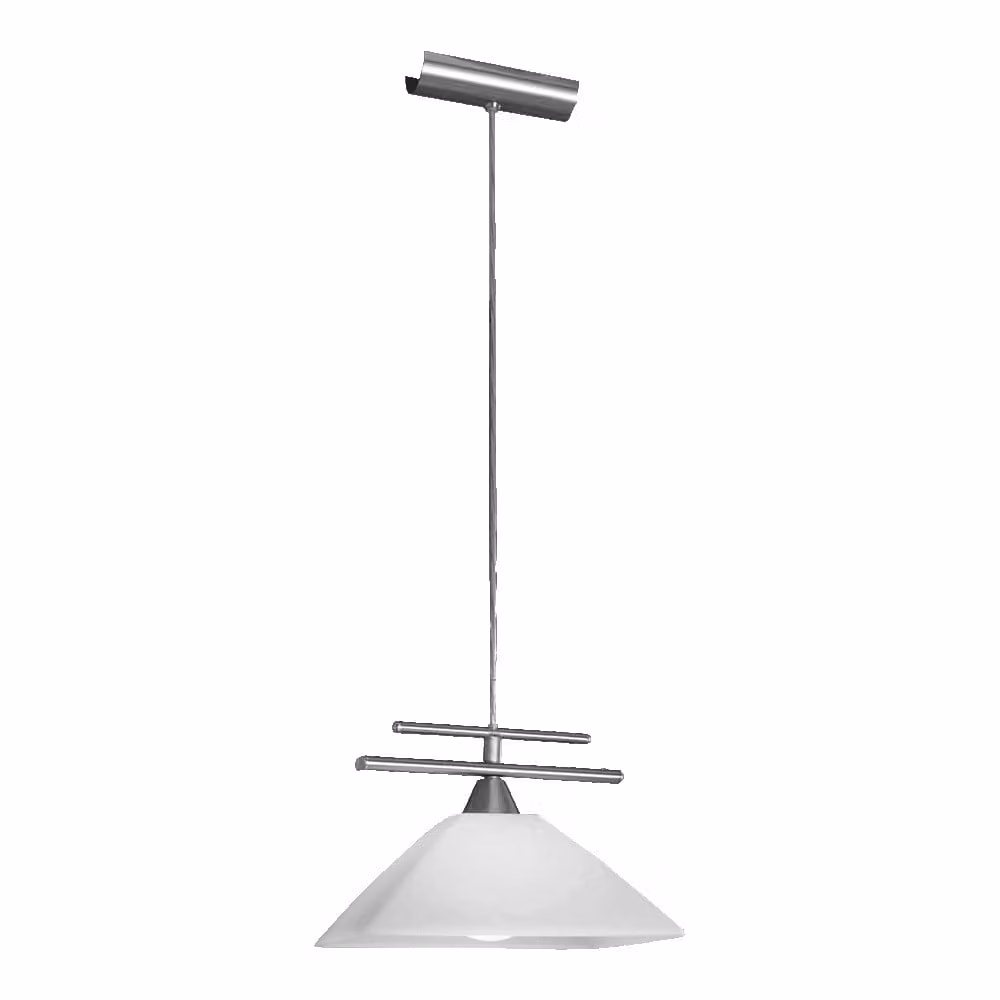 Lampada a sospensione OPAR, 1 attacco E27/40W, metallo/vetro, dimmerabile