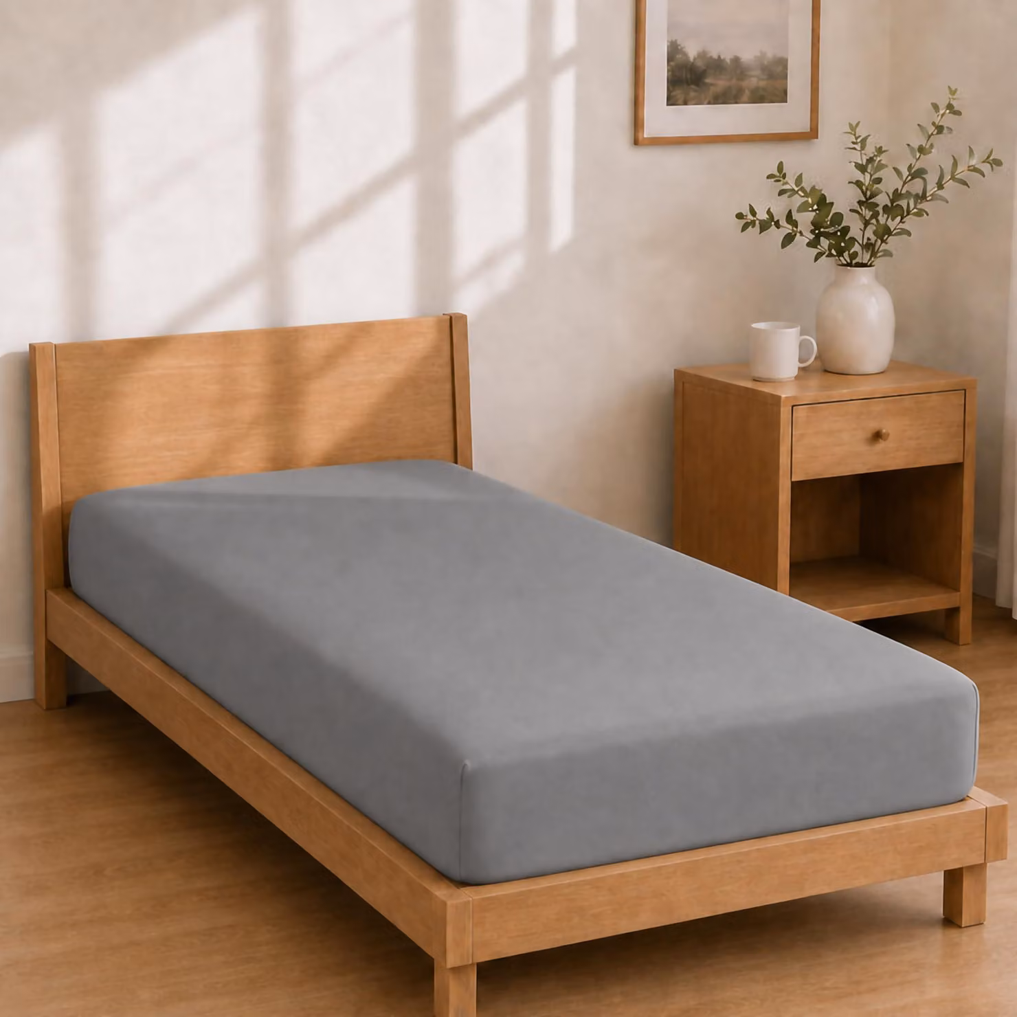 Lenzuolo in microfibra, dimensioni 120x190 cm, angoli da 25 cm, per materasso