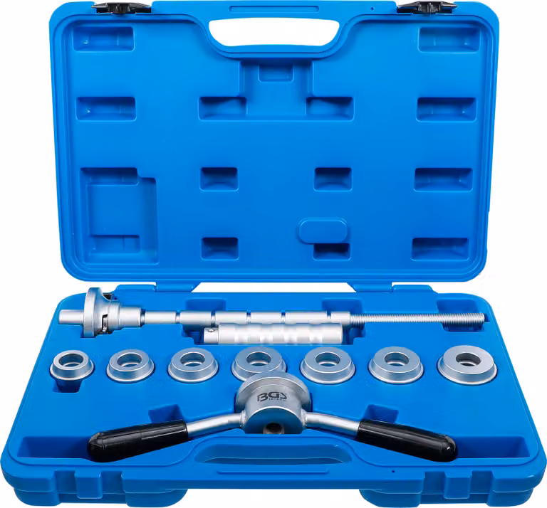 BGS Set di attrezzi per il montaggio dei cuscinetti della testa dello sterzo per moto - 8461