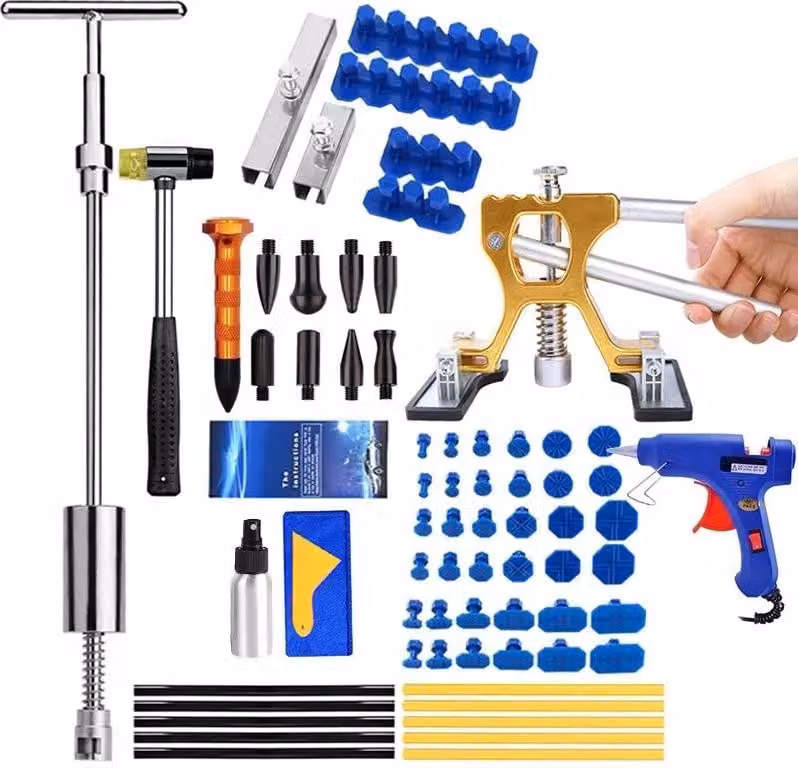Kit riparazione ammaccature auto, ventose efficaci, pistone scorrevole resistente, Dents kit 2