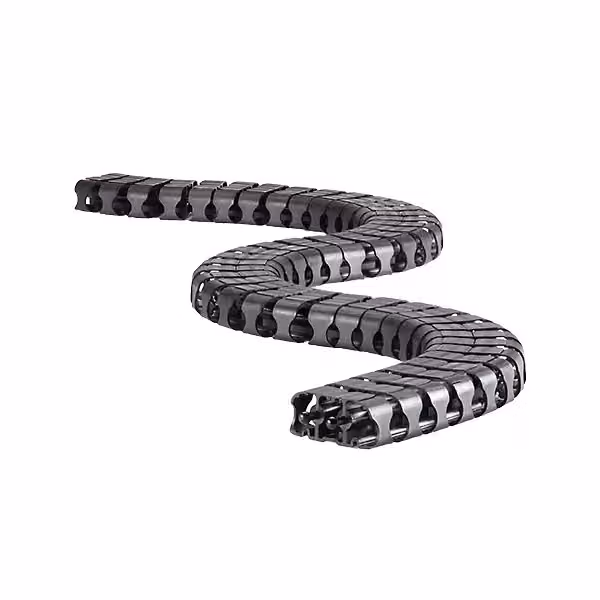 Bachmann KABELSCHLANGE Classic - Flexible Kabelleitung - 1,0m - Schwarz (930.030)