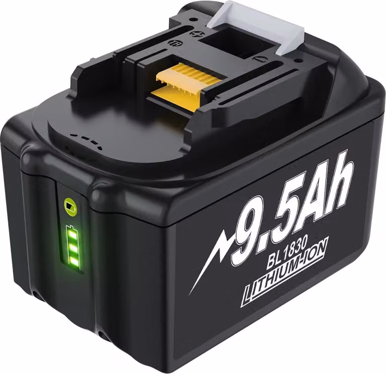 Batteria, capacità 9500mAh, ampia compatibilità, 95ah, 18V
