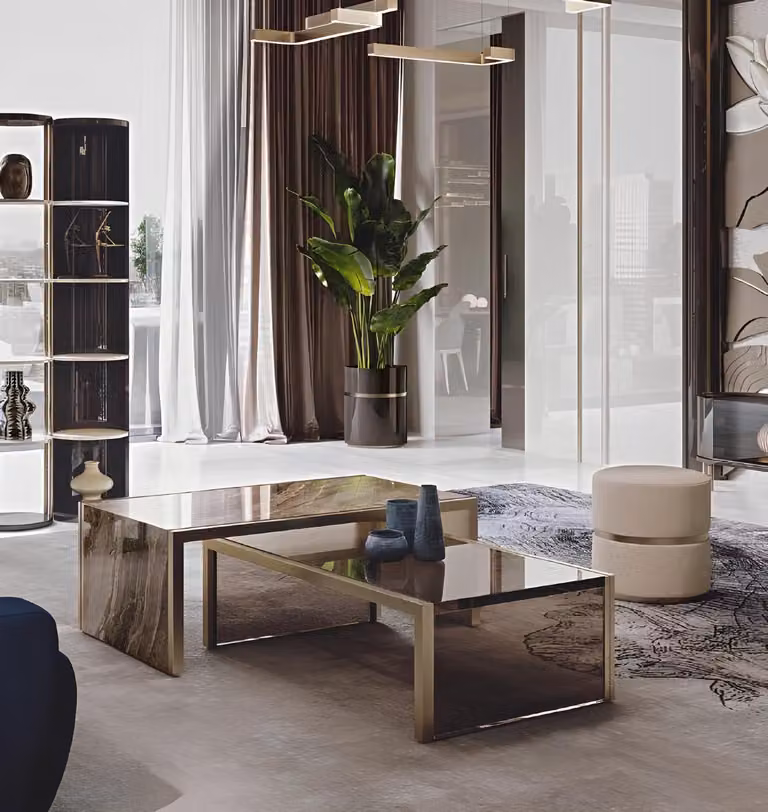 Glasmöbel Couchtisch Hocker Wohnzimmer Möbel Couchtische Tisch Design Tische