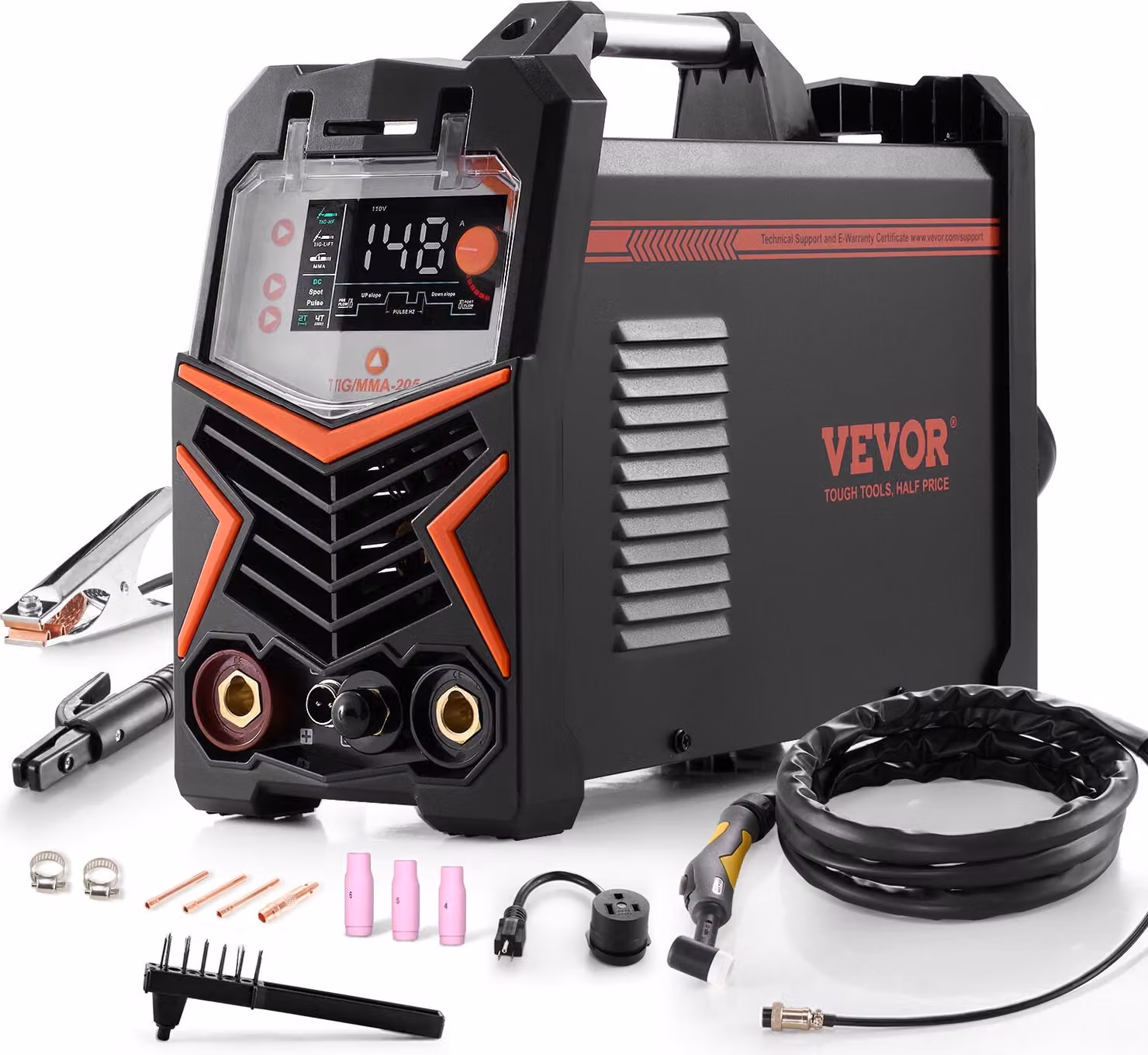 Saldatrice TIG Saldatrice elettrica 3 in 1 Impulso MMA Stick IGBT Inverter