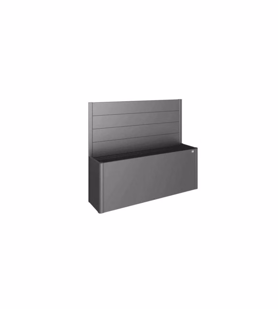 Biohort Schermo Frangivista DaVinci 2m Grigio Scuro Metallizzato