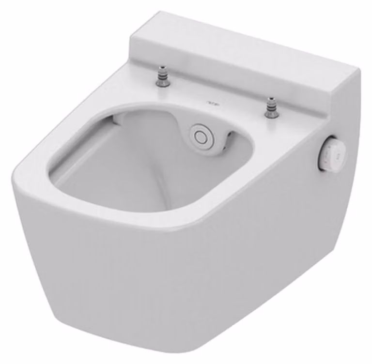 TECEone WC-Keramik mit Duschfunktion Tiefspüler, weiß